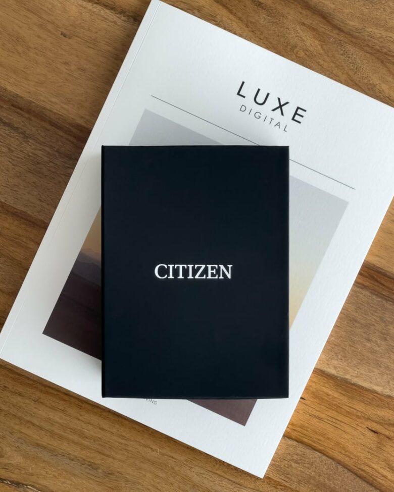 Citizen CZ Smart Hybrid Watch review box - Luxe Digital