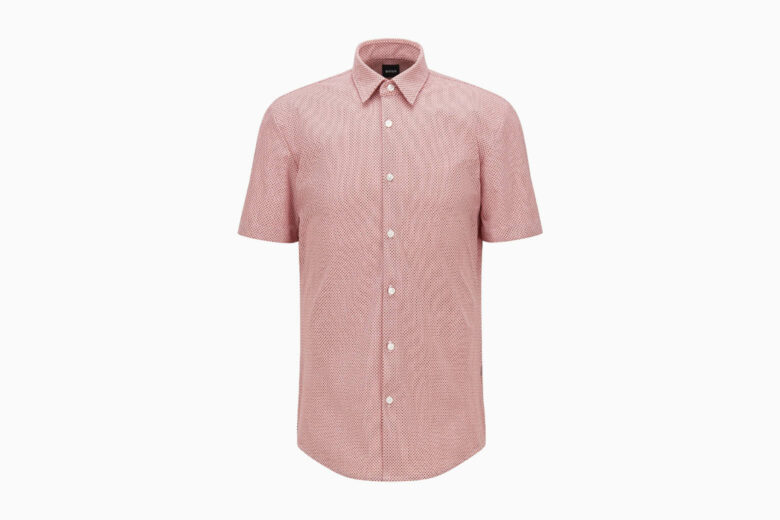 best casual shirts men hugo boss slim fit shirt - Luxe Digital