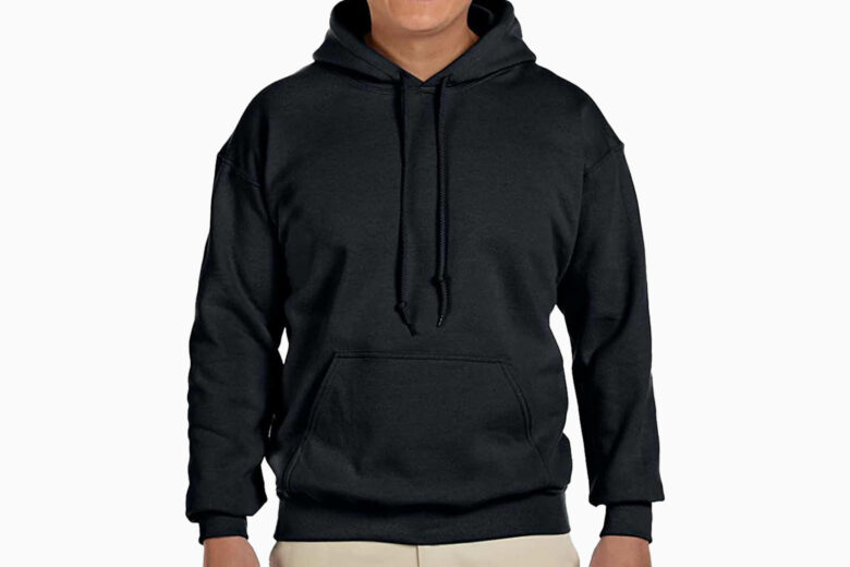 best hoodies men gildan fleece sweatshirt - Luxe Digital