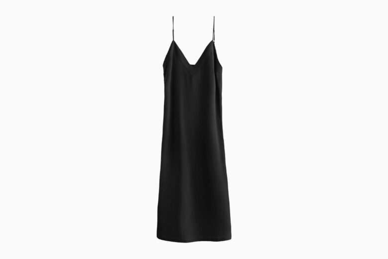 Overlay Slip Dress in Black by KYE INTIMATES – New Classics Studios