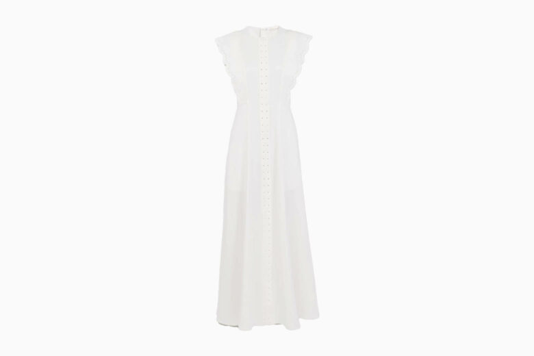 best white dresses women chloe review - Luxe Digital