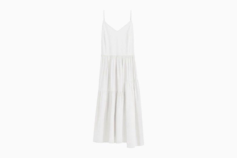 best white dresses women cuyana review - Luxe Digital