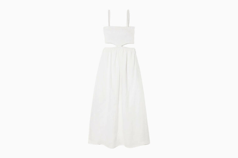best white dresses women faithfull the brand review - Luxe Digital