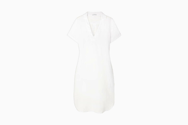best white dresses women james perse review - Luxe Digital