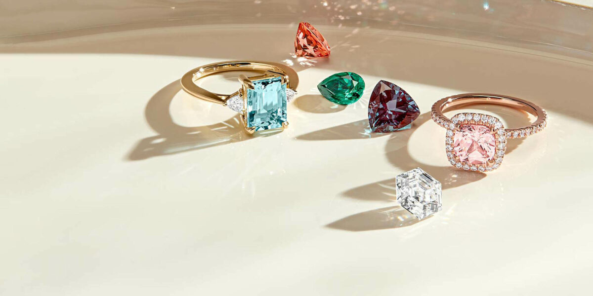 Diamond sale gemstone rings