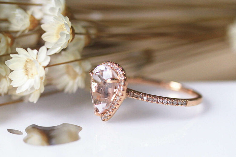 best gemstone engagement rings morganite engagement rings - Luxe Digital