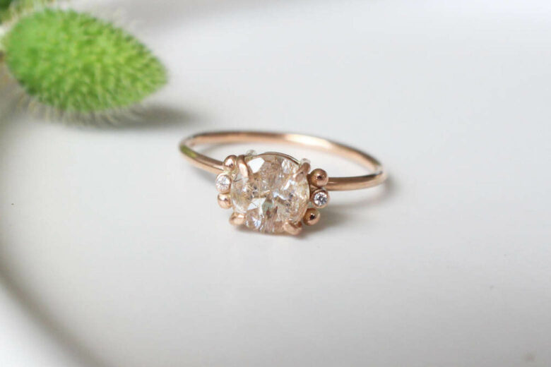 best gemstone engagement rings quartz engagement rings - Luxe Digital