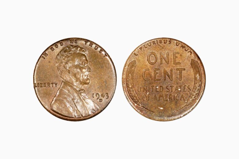 most valuable coins 1943 lincoln head copper penny - Luxe Digital