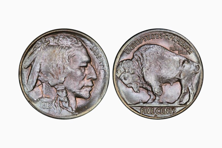 most valuable nickels 1913 d buffalo nickel type 2 - Luxe Digital