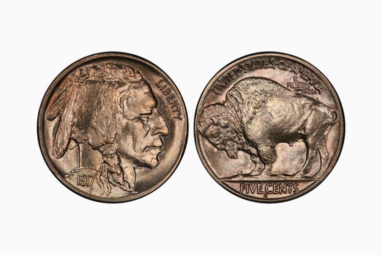 most valuable nickels 1917 s buffalo nickel - Luxe Digital