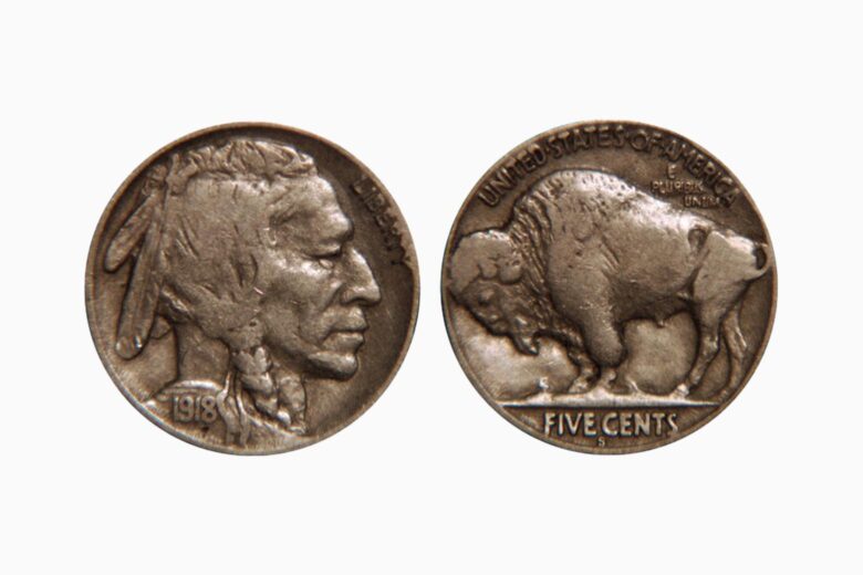 most valuable nickels 1918 s buffalo nickel - Luxe Digital