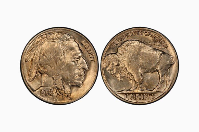most valuable nickels 1936 d buffalo nickel three and a half legs - Luxe Digital