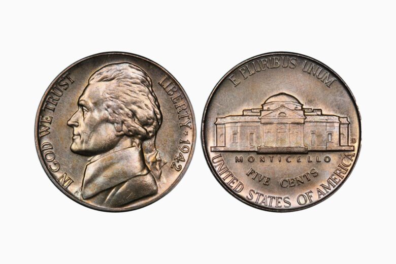 most valuable nickels 1942 d over horizontal d jefferson nickel - Luxe Digital