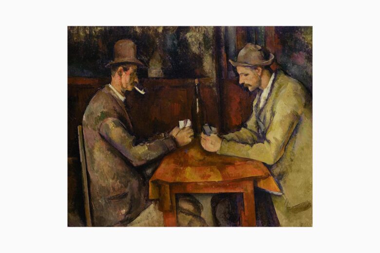 most expensive paintings the card players 1892 - Luxe Digital