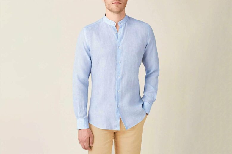 luca faloni versilia linen shirt lecce luxe digital