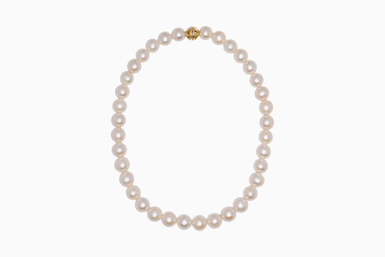 best necklaces women anine bing classic pearl choker review - Luxe Digital
