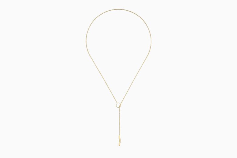 Vincero Women's Snake Chain Necklace - Gold One-Size