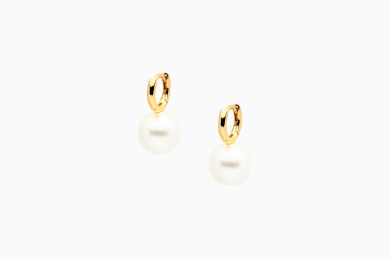 best earrings women dorsey vivi pearl gold review - Luxe Digital