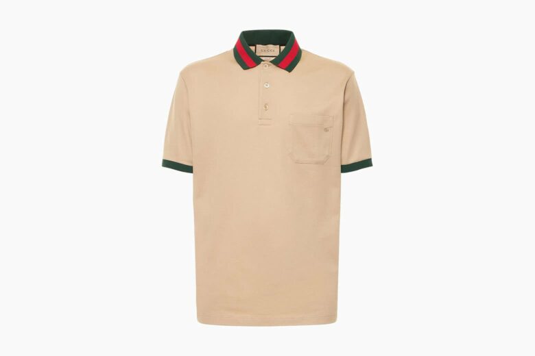 Luisaviaroma summer gucci stretch piquet polo - Luxe Digital