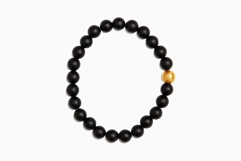 best bracelets women alo yoga black onyx bracelet review - Luxe Digital
