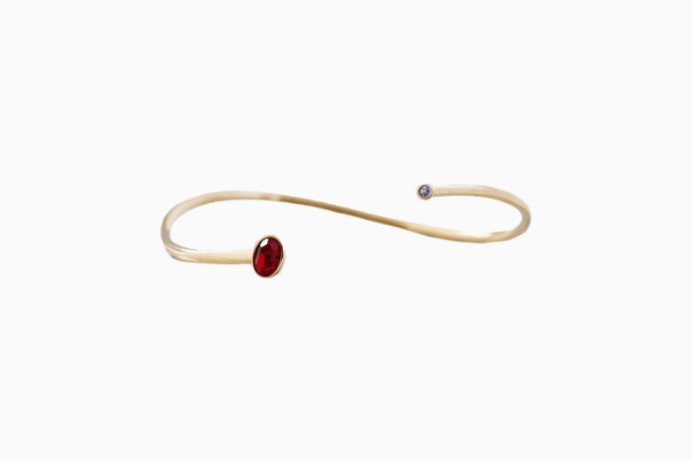 best bracelets women capsul birthstone cuff review - Luxe Digital
