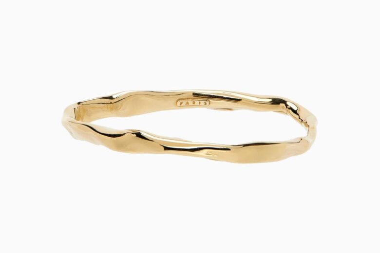best bracelets women faris gold warp bangle review - Luxe Digital