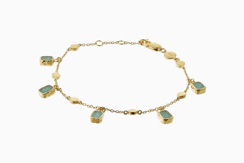 best bracelets women missona lena amazonite chain bracelet review - Luxe Digital