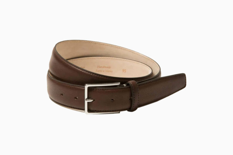 best belts men luca faloni review - Luxe Digital
