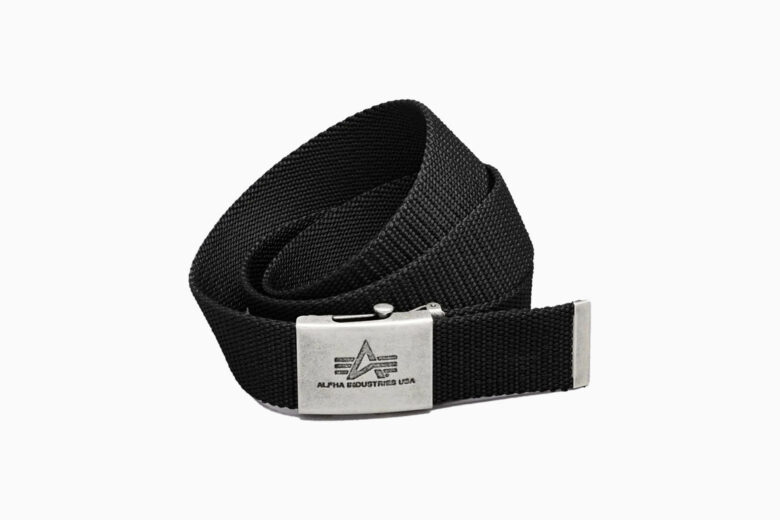 best belts men alpha industries heavy duty belt review - Luxe Digital
