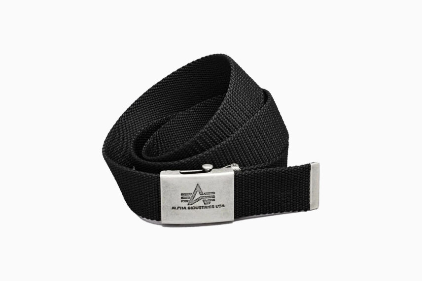 nike stretch woven men's golf belt