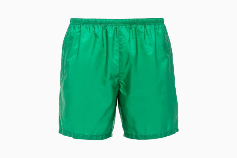 best swim trunks prada re nylon swim shorts review - Luxe Digital