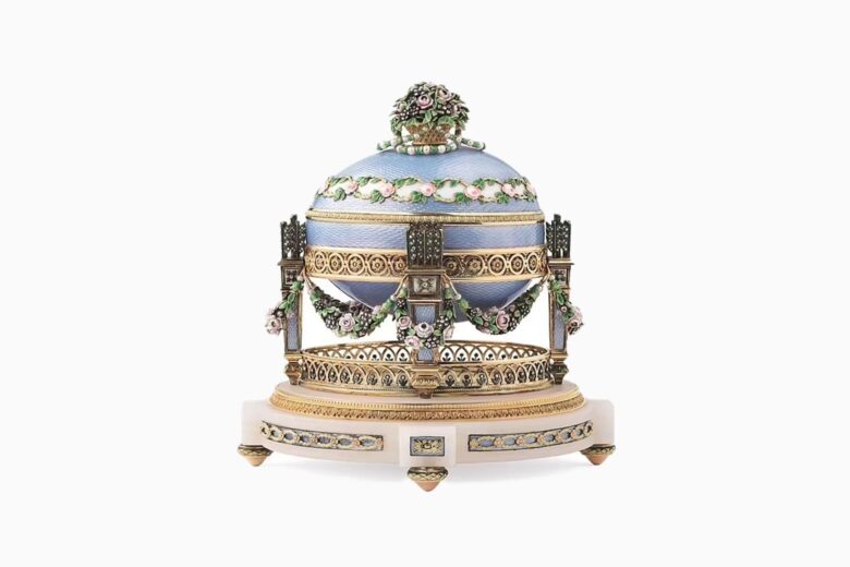 most expensive faberge eggs cradle with garlands egg review - Luxe Digital