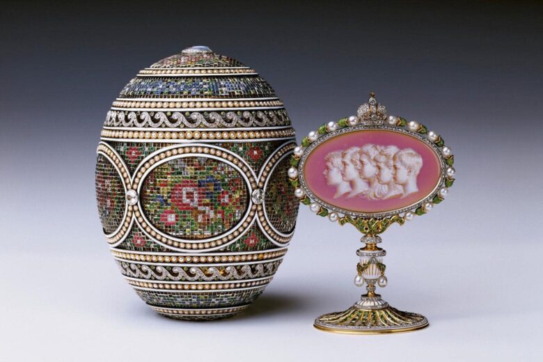 most expensive faberge eggs mosaic egg review - Luxe Digital