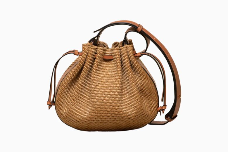 Better By The Beach Netted Bucket Bag In Tan • Impressions Online