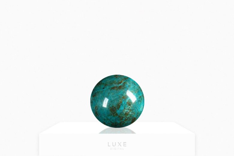 green gemstones chrysocolla review - Luxe Digital
