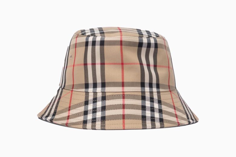 best bucket hats men burberry vintage check review - Luxe Digital