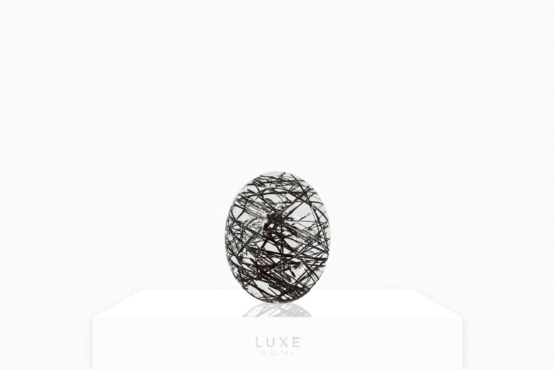 black gemstones black rutilated quartz review - Luxe Digital