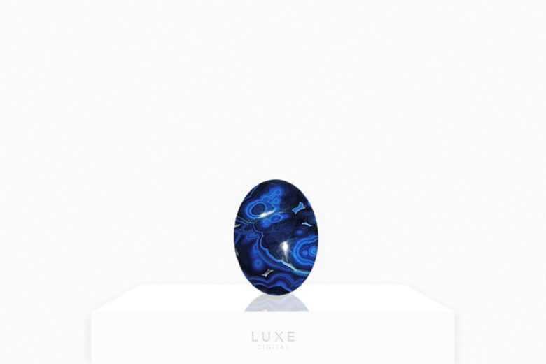 blue gemstones azurite - Luxe Digital