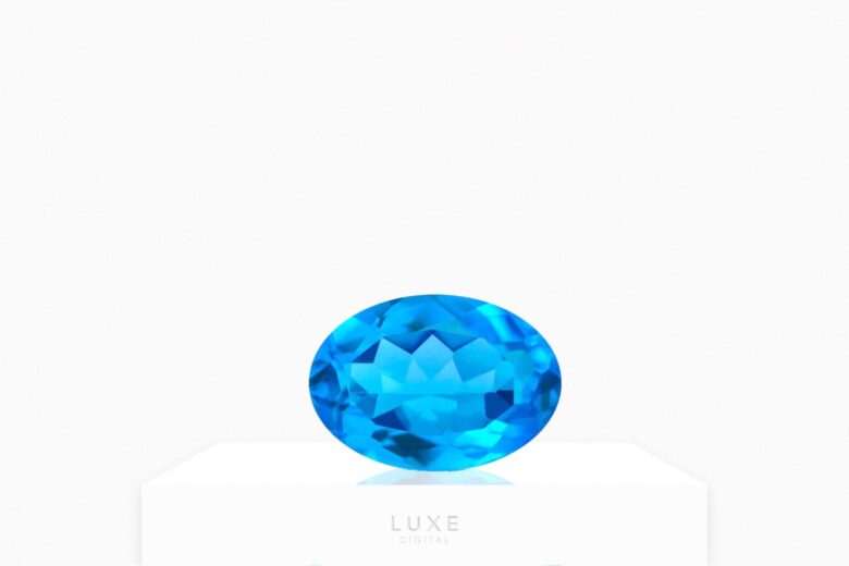 blue gemstones neon apatite review - Luxe Digital