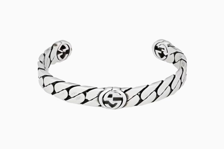 best bracelets men gucci wide interlocking g bracelet review - Luxe Digital