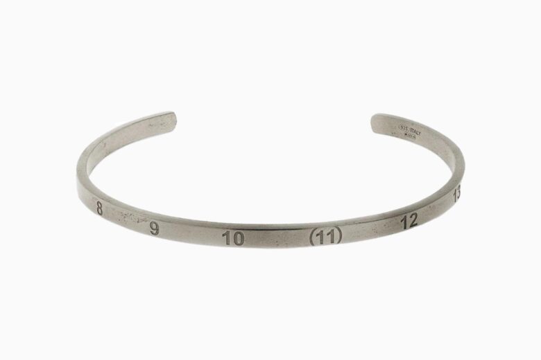 best bracelets men maison margiela number logo review luxe digital