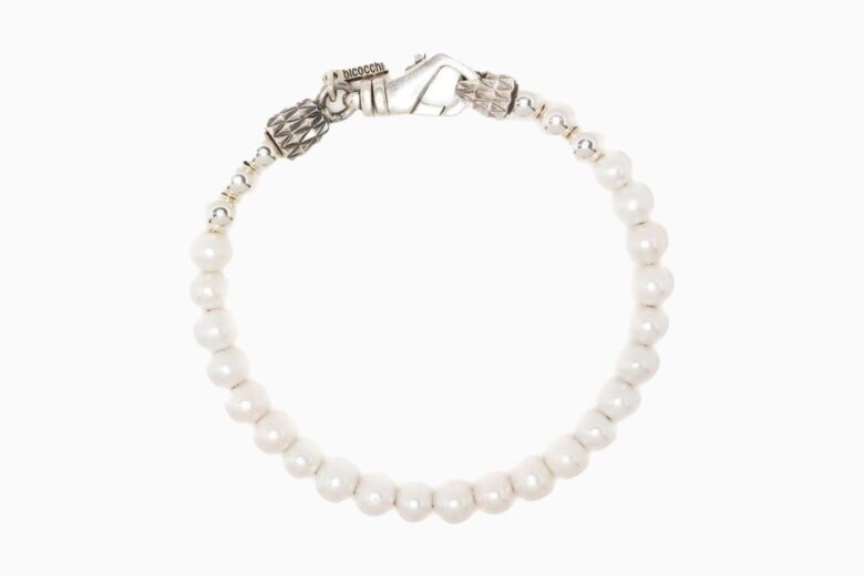 best bracelets men emanuele bicocchi freshwater pearl bracelet review - Luxe Digital