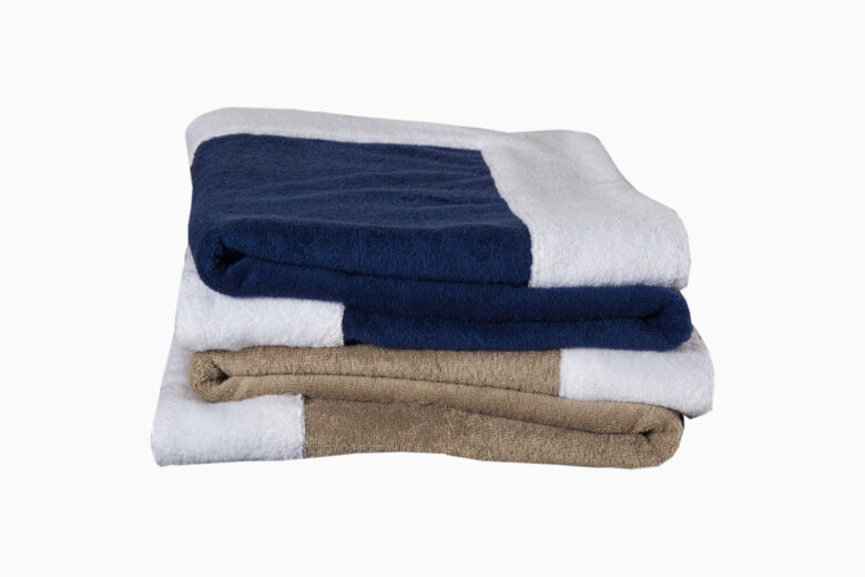 Frette Navy Pool Towel