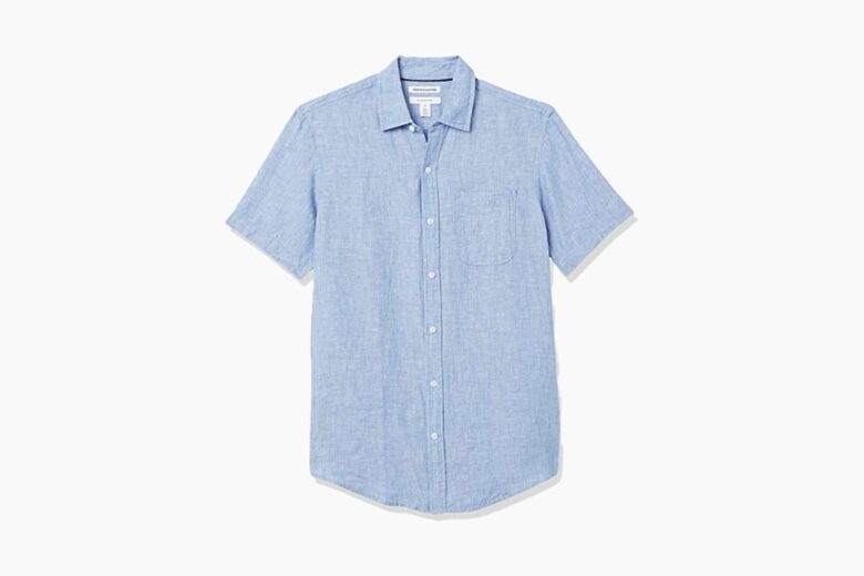 best linen shirts men amazon essentials review - Luxe Digital