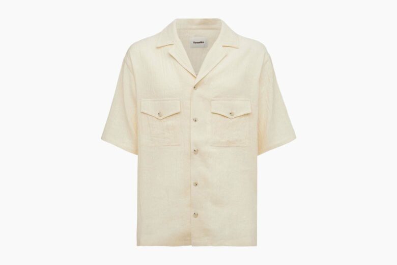 best linen shirts men nanushka review - Luxe Digital