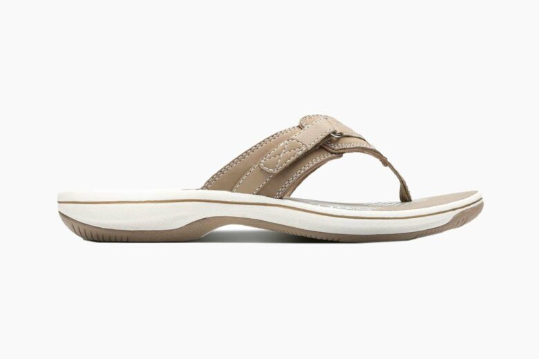 most comfortable flip flops women clarks breeze review - Luxe Digital