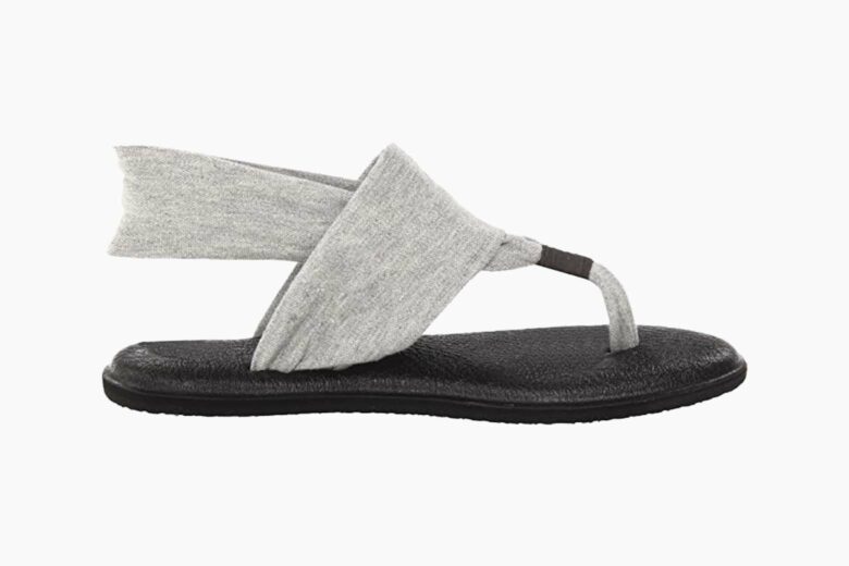 Sanuk Fraid Not Natural Slip On Rounded Open Toe Comfort Flip-Flop San –  Luxe Moda