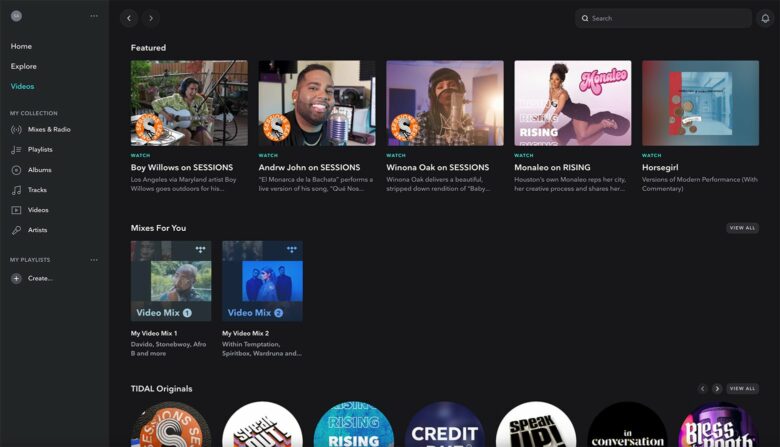 Tidal review music originals videos - Luxe Digital