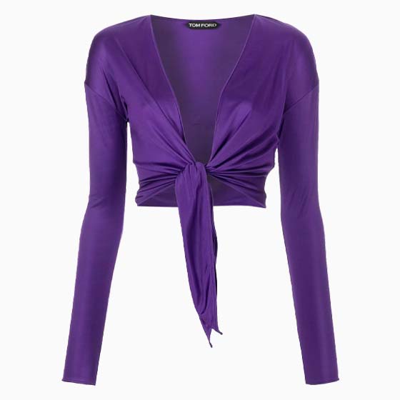 y2k fashion women tie front tops tom ford review - Luxe Digital