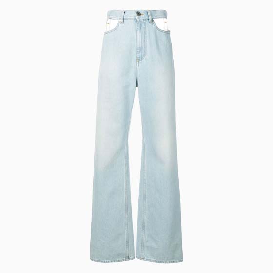 y2k fashion women wide leg denim jeans and cargo pants maison margiela review - Luxe Digital